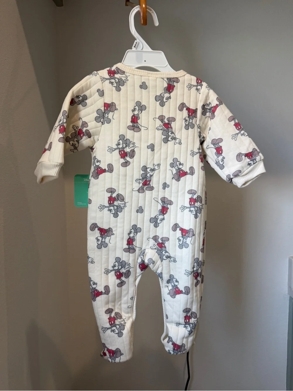Disney quilted cream